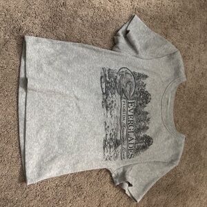 Kids Short Sleeve Gray Tee